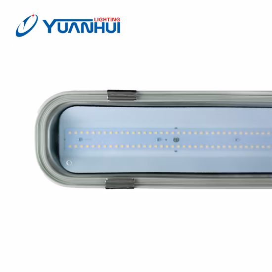 IP66 Ik08 LED lâmpada impermeável de aço inoxidável, luminária LED, túnel LED Tri