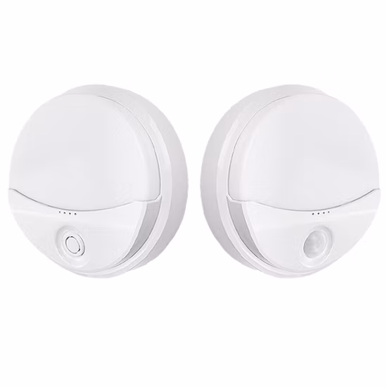 2FT 4FT 5FT 140lm / W à prova d'água IP66 20W 40W 60W LED Iluminação de túnel Luz conectável à prova de intempéries Movimento Sensor 90min Emergência RGBW LED Luz de três provas de túnel