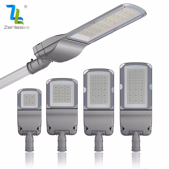 Luz de rua solar inteligente do diodo emissor de luz da fotocélula do PLC Lorawan para a iluminação exterior da estrada principal do jardim 50W
